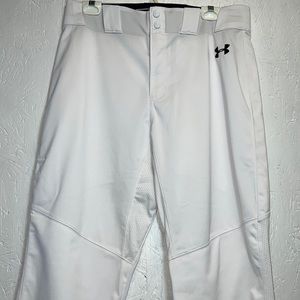 White Under Armor Men’s Baseball Pants Size Large